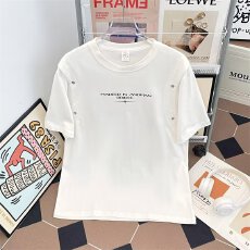 批发新款女士纯棉短袖<b class='q'>T</b><b class='q'>恤</b>圆领修身显瘦百搭基础款上衣