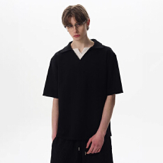 批发时尚简约<b class='q'>男</b>士短袖<b class='q'>T</b><b class='q'>恤</b>舒适透气适合休闲度假百搭潮流风格