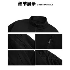 批发时尚男士<b class='q'>夹克</b>外套休闲百搭薄款风衣适合秋季出行装扮