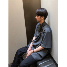 批发时尚男士休闲衬衫简约设计舒适透气适合各种场合百搭必备单品