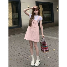 批发甜美波点半身裙时尚优雅百搭裙子适合春夏穿搭增添魅力气质