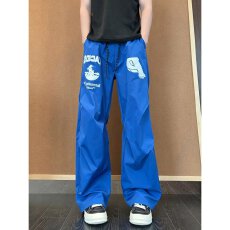 批发时尚休闲裤<b class='q'>春</b>夏新品宽松设计个性印花轻便透气男士潮流裤