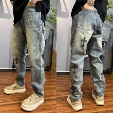 批发时尚设计<b class='q'>男士</b><b class='q'>牛仔裤</b>个性刺绣修身舒适百搭潮流必备
