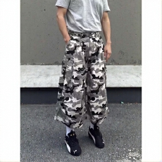 时尚迷彩宽松短裤男士四口袋运动休闲裤子百搭夏季潮流