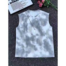批发时尚男士无袖背心夏季<b class='q'>潮</b>流运动款简约炫酷印花设计