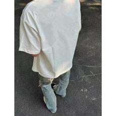 批发<b class='q'>个性</b>简约男士<b class='q'>T</b><b class='q'>恤</b>宽松短袖休闲印花圆领夏季潮流上衣
