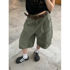时尚休闲宽松多口袋男士短裤舒适透气优质面料夏季必备