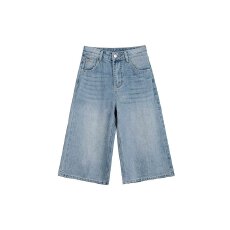 时尚个性宽松牛仔短裤清新休闲百搭夏季男士潮流裤子