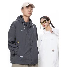 批发时尚轻便<b class='q'>夹克</b>外套男女款防风透气休闲潮流<b class='q'>运动</b>服