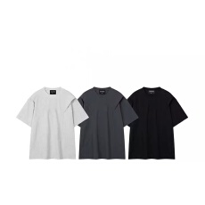 批发时尚简约短袖T恤男舒适透气百搭休闲服装wingenwear