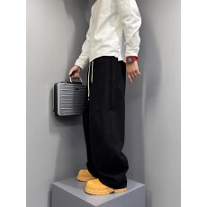 宽松休闲裤男士时尚潮流舒适百搭简约春秋长裤运动裤