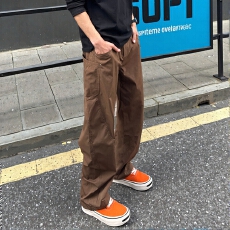 批发时尚<b class='q'>休闲</b>宽松长裤男<b class='q'>商务</b>日常夏季薄款百搭大口袋裤