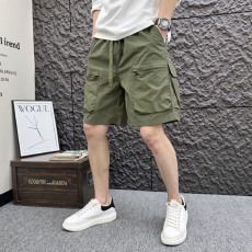 时尚男士运动短裤透气轻盈休闲裤子大口袋设计夏季潮流