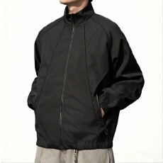 批发休闲简约<b class='q'>男</b>士夹克轻薄舒适防风外套春秋必备时尚潮流款式