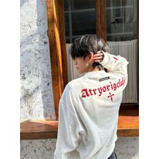批发时尚刺绣卫衣男士休闲宽松上衣<b class='q'>秋</b>冬必备潮流外套