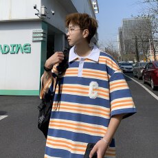 批发今年新款简约风格圆领T恤展现时尚休闲魅力