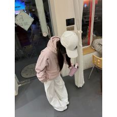批发2026可爱卡通图案连帽宽松版型休闲风格卫衣