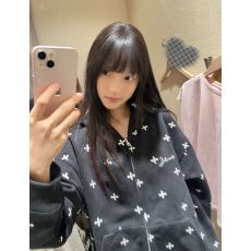 批发2026年卡通小熊图案不对称剪裁短袖T恤时尚吸