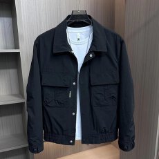 批发翻领多口袋设计夹克简约<b class='q'>时尚</b>百搭款式