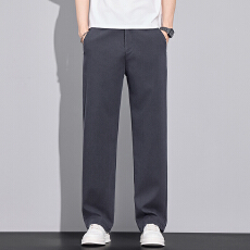 批发春夏季莱赛尔休闲裤男款2026年新款直筒修身休闲裤