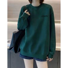 批发LMAPB重磅圆领卫衣 刺绣宽松落肩 男女同款 多色可选