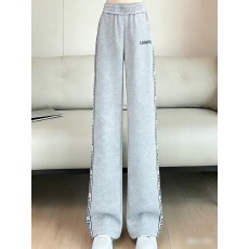 批发LMAPB Sweatpants | 垂感阔腿卫裤,侧版