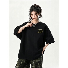 批发宽松版型藏肉<b class='q'>显瘦</b>，软乎乎的面料巨舒服通勤、上学、休闲风都能搭