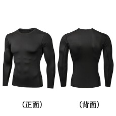 日常男跑步健身训练服登山篮球运动风格休闲风微弹T恤