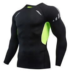 男长袖t恤秋季打底长袖秋季跑步健身运动紧身潮流上衣