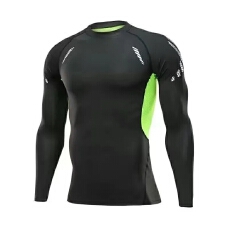 批发2025男长袖t恤<b class='q'>秋</b>季打底长袖<b class='q'>秋</b>季跑步健身运动紧身潮流上衣