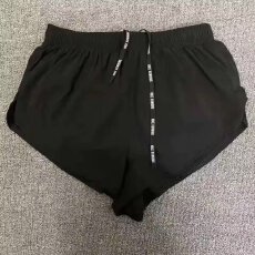 跑步短裤男运动田径马拉松宽松速干防走光内衬训练健身外穿三分裤