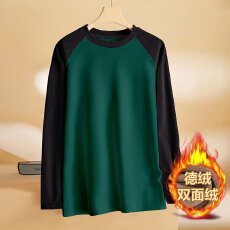 批发男装圆领卫衣春秋宽松韩版套头美式复古2025秋冬港风学生上衣