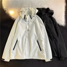 批发黑武士cityboy冲锋衣男半高领日系机能风软壳工装夹克户外登山服