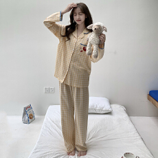 批发<b class='q'>春</b>秋季新款孕产妇喂奶衣产前产后出院服家居服套装