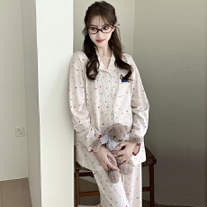 批发<b class='q'>春</b>秋季新款孕产妇喂奶衣产前产后出院服家居服套装