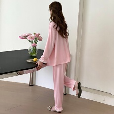 批发春秋季新款孕产妇喂奶衣产前产后出院服家居服套装