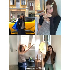 批发Ranwear 私服 招牌豹豹 小众复古豹纹蕾丝挂脖显瘦露背吊带背心