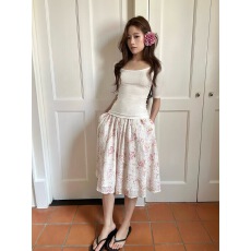 批发medoitn 云朵触感 天丝羊毛u领中袖亲肤舒适感纯色短袖t恤上衣女