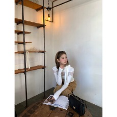 批发Tongiiuu 京都甜梦 设计感<b class='q'>蕾丝</b>拼接针织衫女修身显瘦内搭上衣秋季