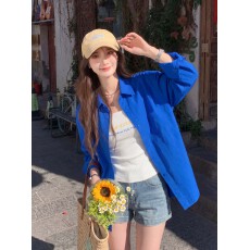 批发法式设计感小众多色<b class='q'>衬衫</b><b class='q'>外套</b>女早春款时尚高级感女装<b class='q'>衬衣</b>长袖上衣