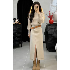 批发法式高级感韩系内搭套装连衣裙子女<b class='q'>秋</b>冬2026早春新款气质绝美长裙