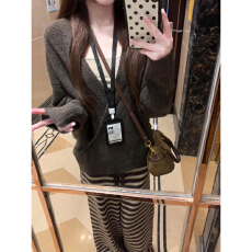 2026超火穿搭一整套巨好看冬装女毛衣裤子独特漂亮早春季ootd穿搭