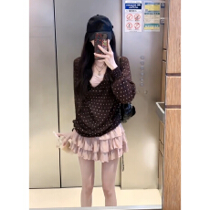 批发韩系休闲穿搭连衣裙子女春季2026新款高级感超好看春装一整套装裙