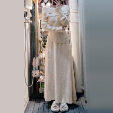 批发<b class='q'>名媛</b>香风一整套穿搭女2026超火小个子温柔风绝美大方得体两件套裙