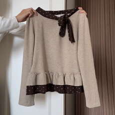 批发美拉德咖色中裙女秋冬设计感<b class='q'>百搭</b>半身裙高级感气质A字伞裙