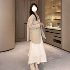 批发杏色休闲西装女2026新款早春季韩版chic小西服设计感小众上衣外套