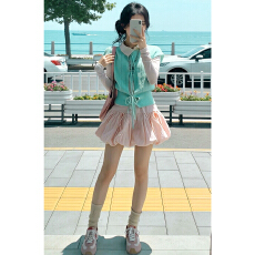 早春季独特漂亮绝美巨好看韩系穿搭一整套ootd超火套装女2026新款