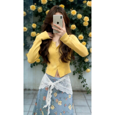 批发2026新款韩系氛围感穿搭一整套裙子女早春季针织开衫半身<b class='q'>长裙</b>套装