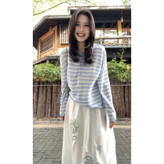 批发巨好看韩系穿搭一整套白色<b class='q'>连衣裙</b>子女2026新款早春季漂亮套装长裙