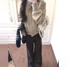 批发今年流行漂亮小香风短款外套女秋冬季2026新款爆款韩系小个子上衣